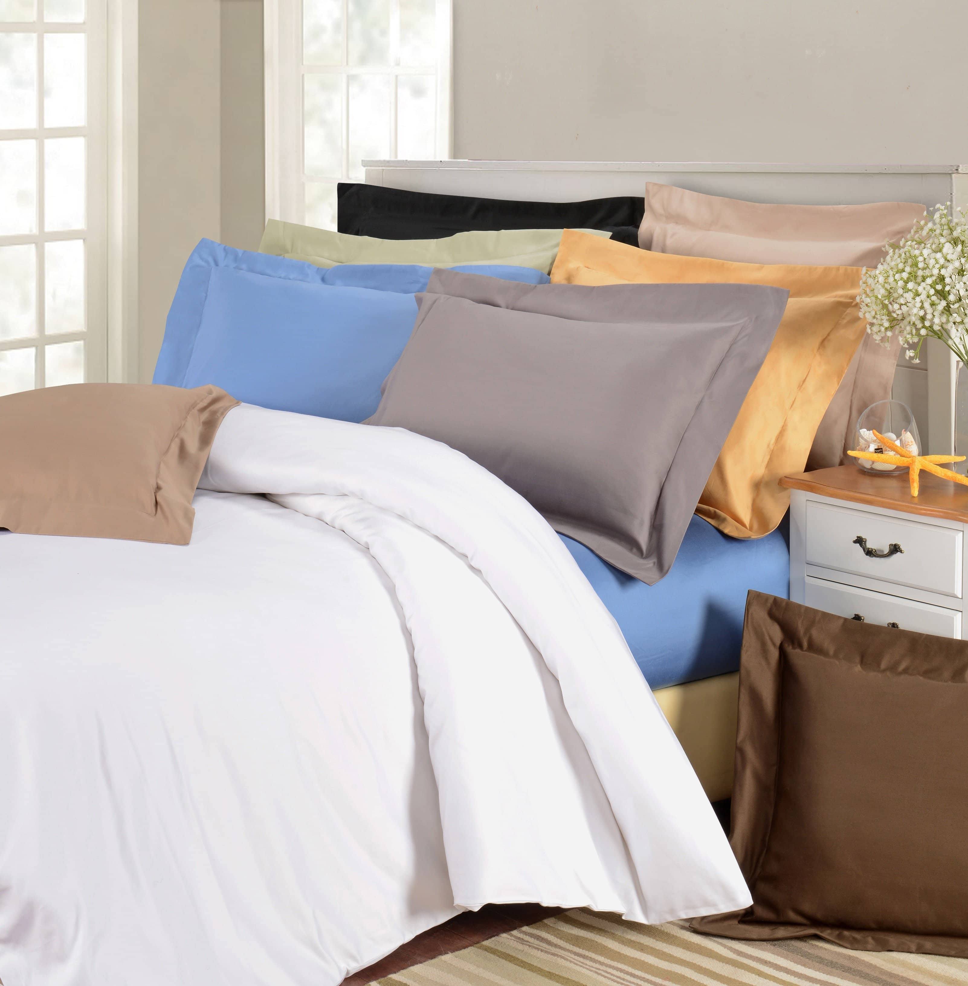 White Queen Egyptian Cotton Duvet Cover Set N30279