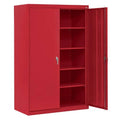Red Storage Cabinet with Swing Handle Z7667