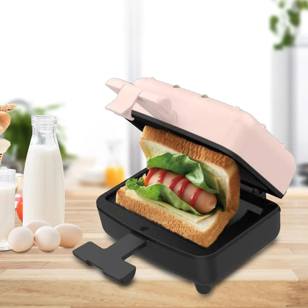 Pink Nonstick Mini Sandwich Maker I12910