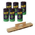 6 Cans Yellow Bear Wax with 1 Shuffleboard Sweep I660