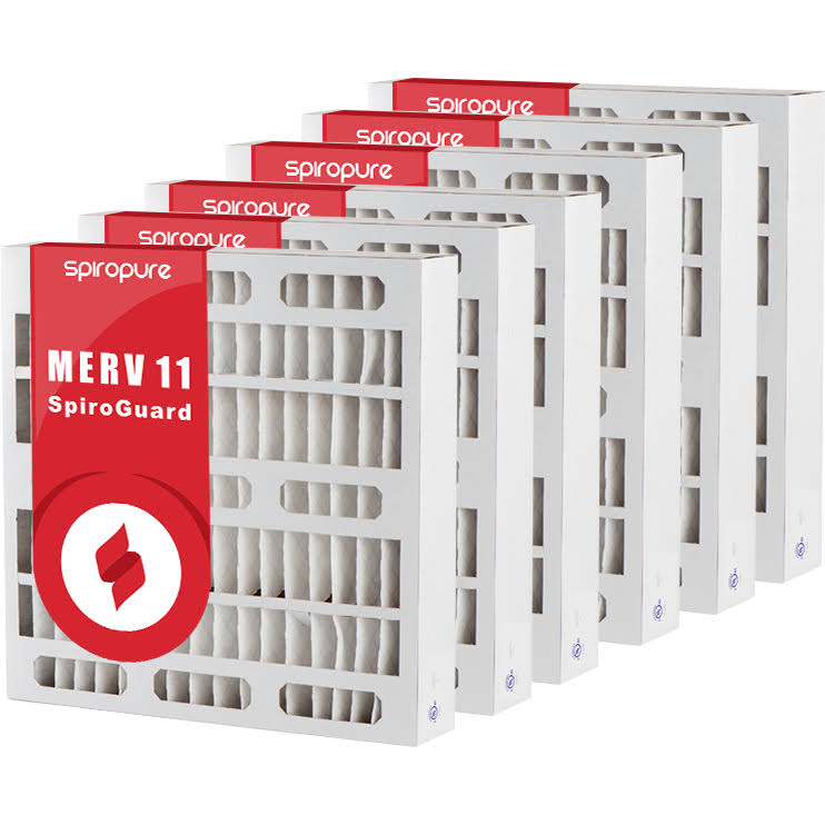 24x22 x 25x22 x 4x22 MERV 11 AC & Furnace Filters (6 Pack) P53943