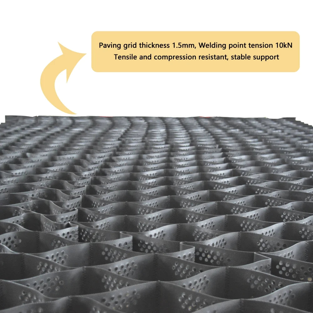 4" HDPE Ground Grid Geocell 8.2X26.2FT B17245
