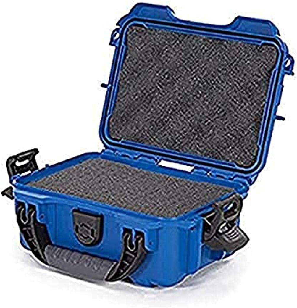 Orange Pack of 2 Waterproof Hard Case with Foam Insert O277