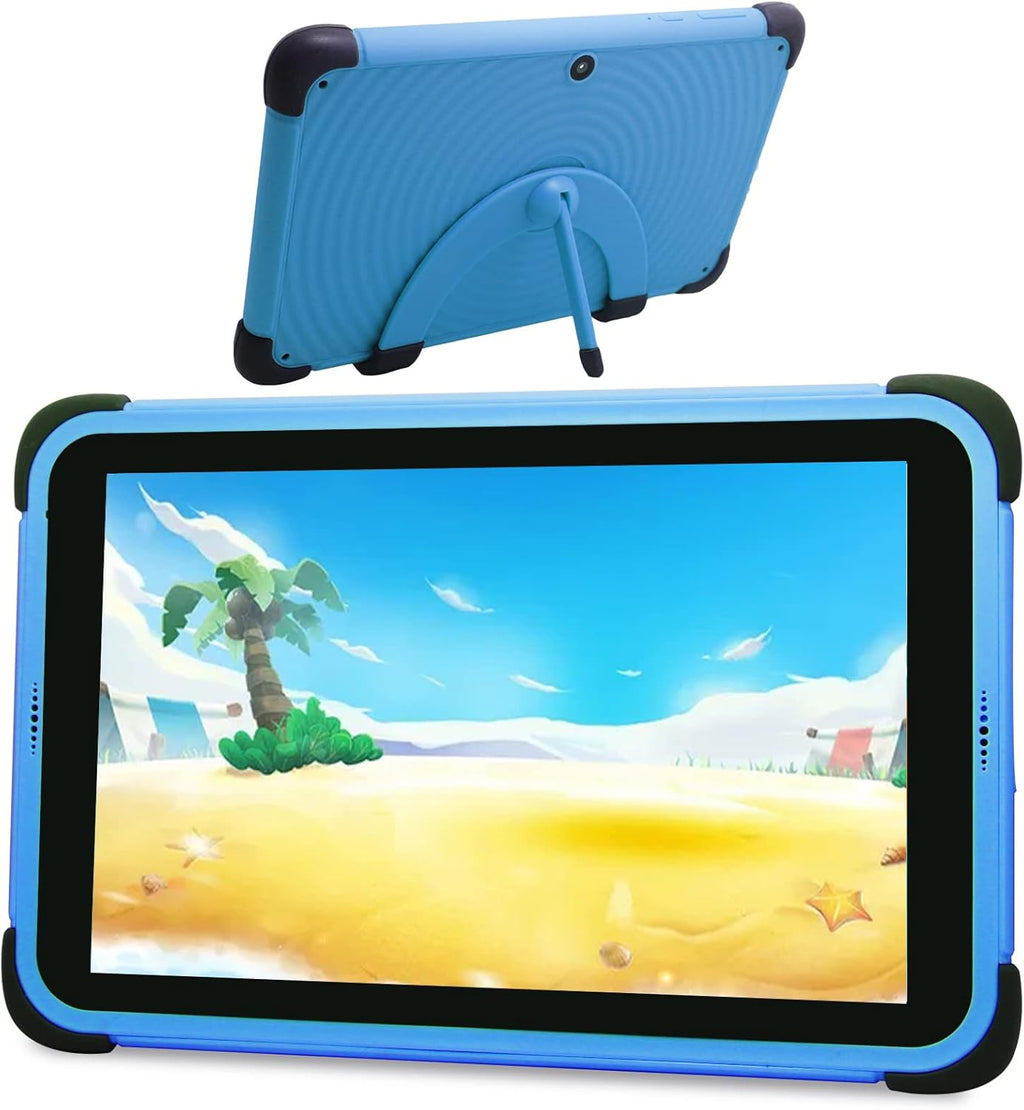 2 Pack Blue 8 Inch Android Tablet with 2GB RAM 32GB ROM IPS HD Display Dual Cameras V98539
