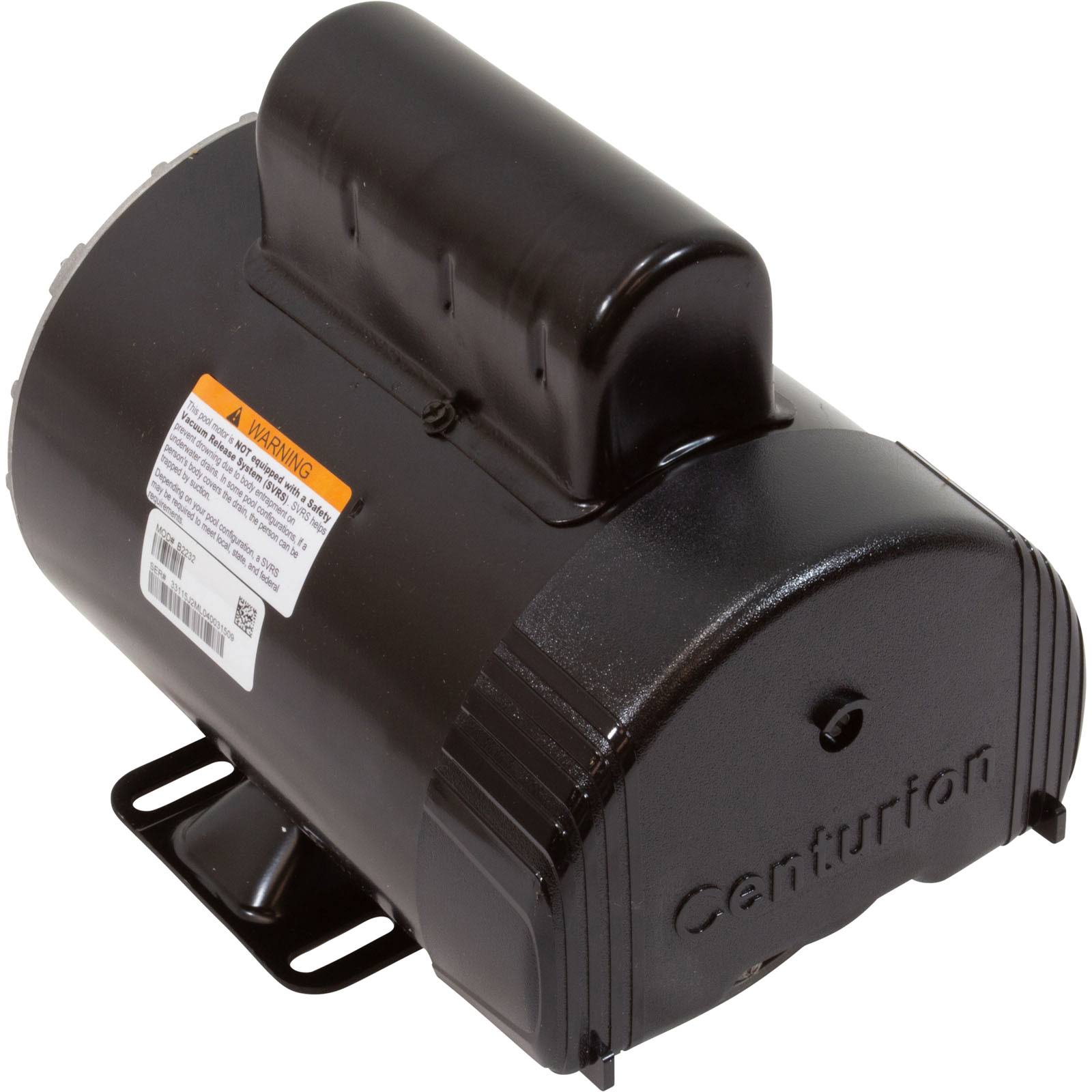 1.0 Horsepower 230V 2-Speed 56Y Frame Motor T4312