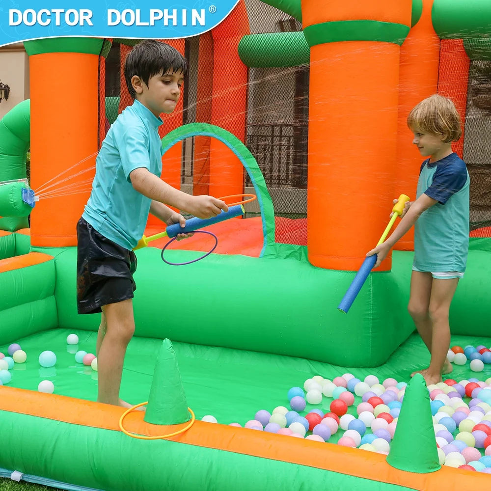 Inflatable Water Slide Bounce House with Blower M119722