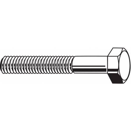 Hex Head Cap Screw, 3 1/2 in Fastener Length, Grade 8 Steel, Pk 25 P81507