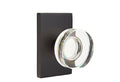 Oil Rubbed Bronze Crystal Knob Passage Set L31974