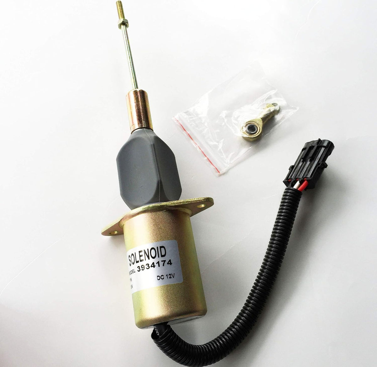 12V Stop Shut Off Solenoid for Cummins Engine Pack of 2 S26700