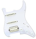 White/Parchment Pre-Wired HSS Strat Pickguard X1277