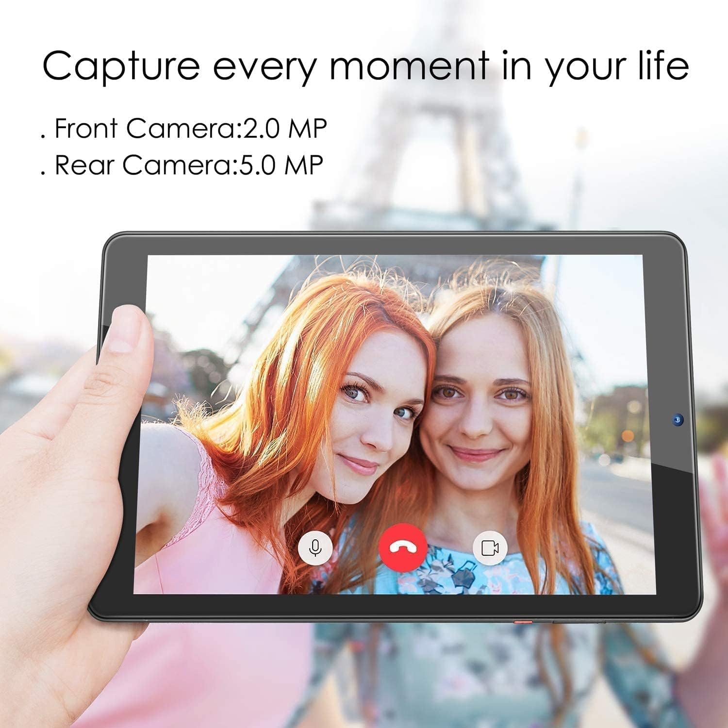 Pack of 2 Tablet 9 Inch Android 10 2GB RAM Quad-Core 4000mAh IPS HD Display M666855