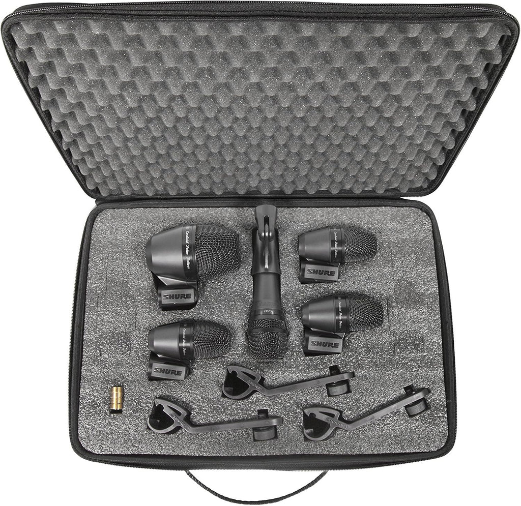 7-Piece Drum Mic Kit with XLR-XLR Cables and Case C29600