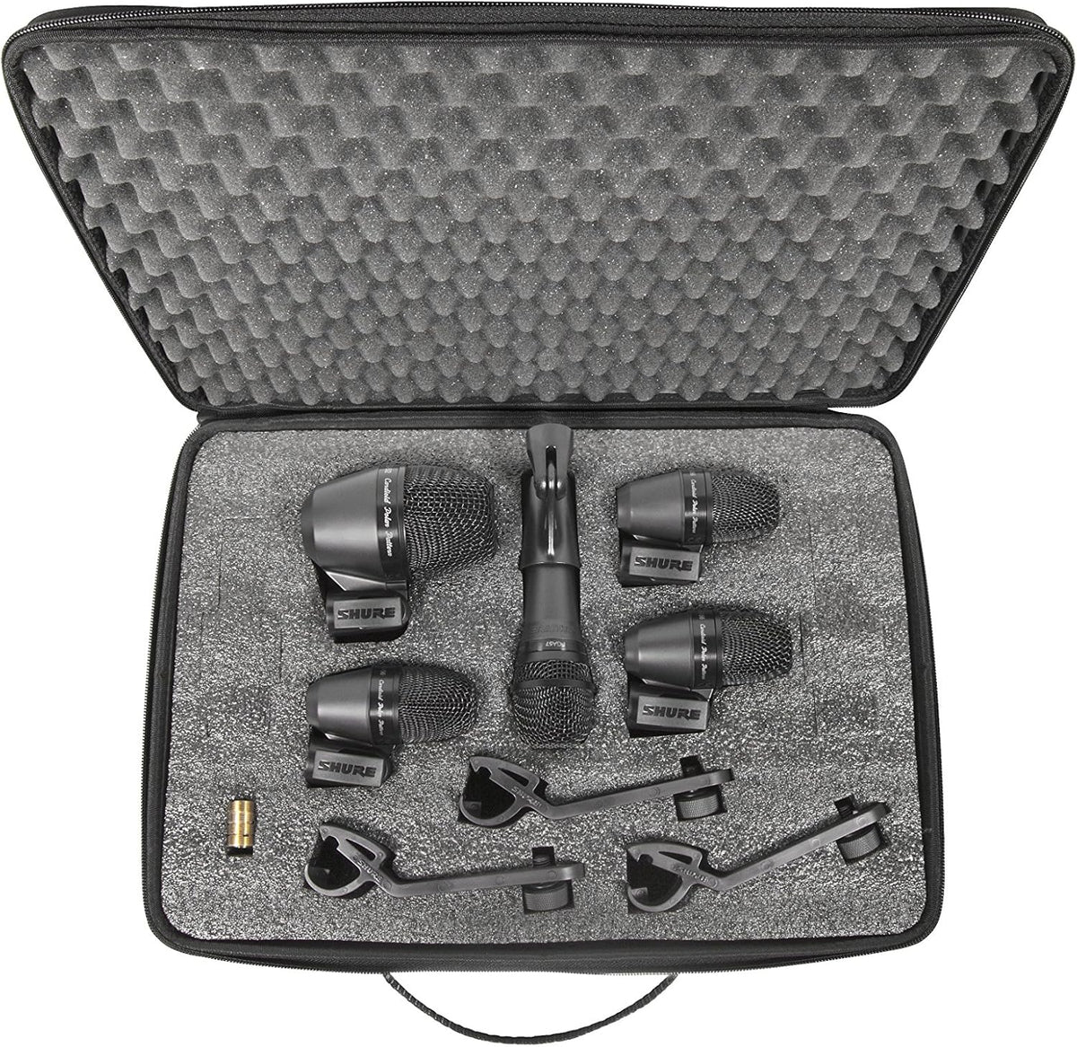 7-Piece Drum Mic Kit with XLR-XLR Cables and Case C29600