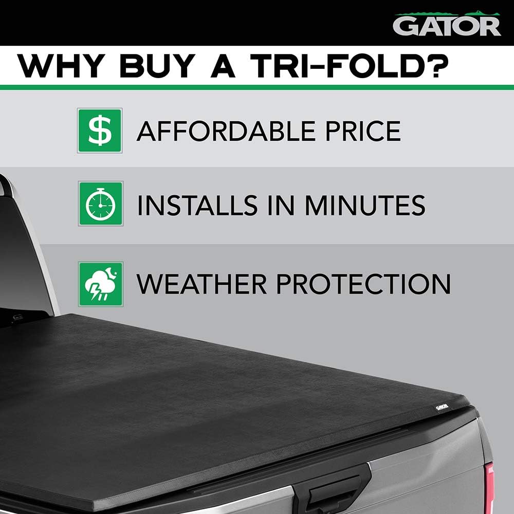 Soft Tri-Fold Truck Bed Tonneau Cover P372780