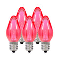 Smooth Pink LED Christmas Light Bulbs E1258