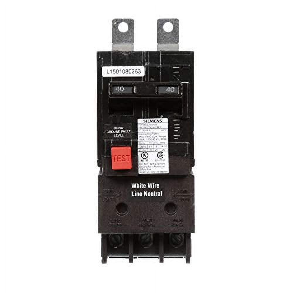 40A 2P 120/240V 10K BLE GFI 30MA Bolt-On Circuit Breaker J55262