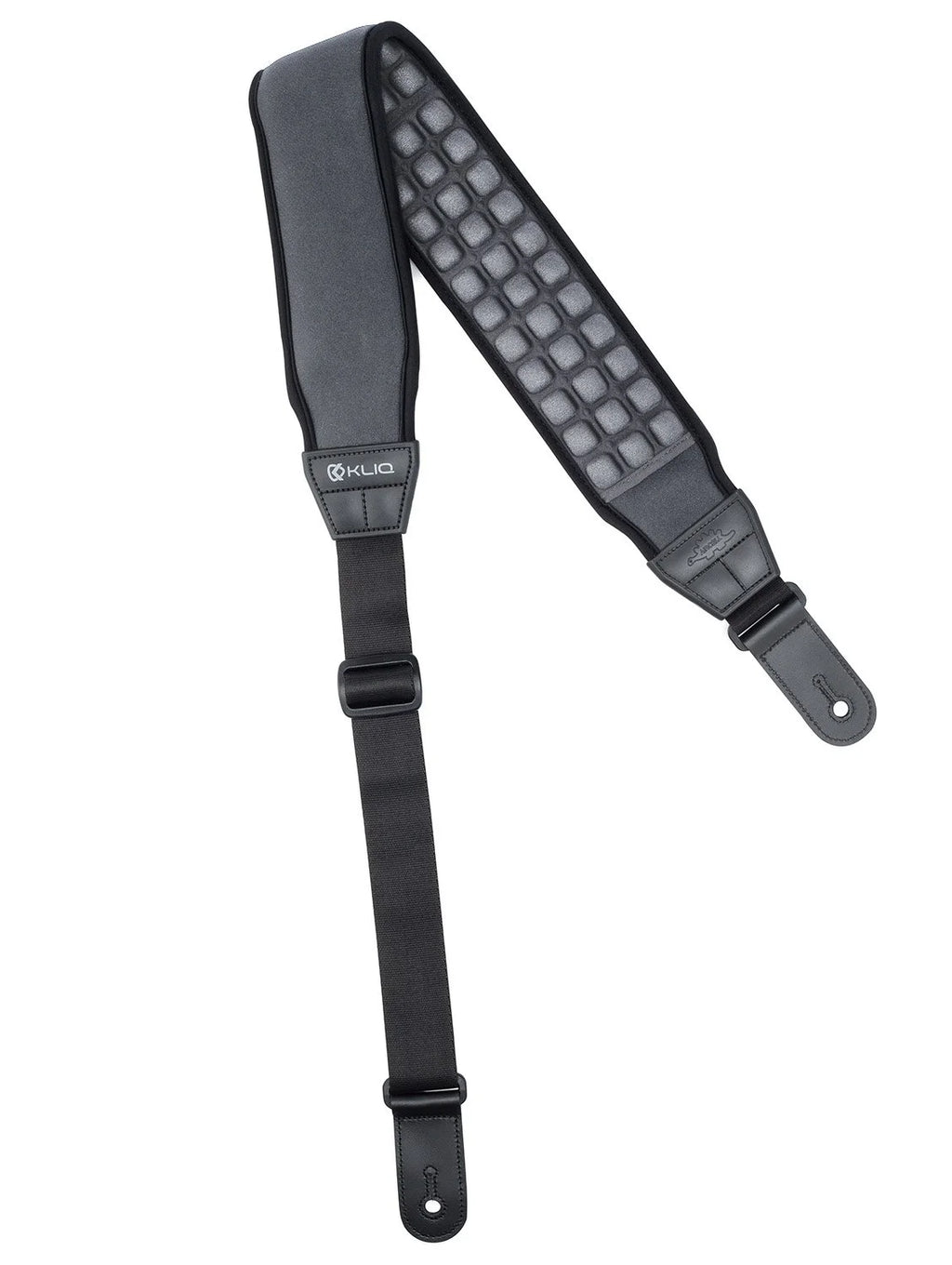 Black Neoprene Guitar Strap V8172