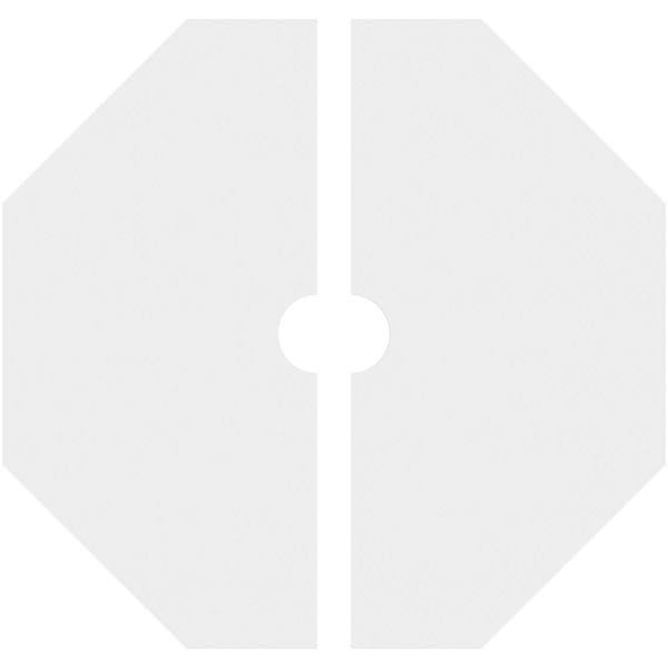 40 inchod x 5 inchid x 14 inchc x 1 inchp PVC Ceiling Medallion, Two Piece R698279