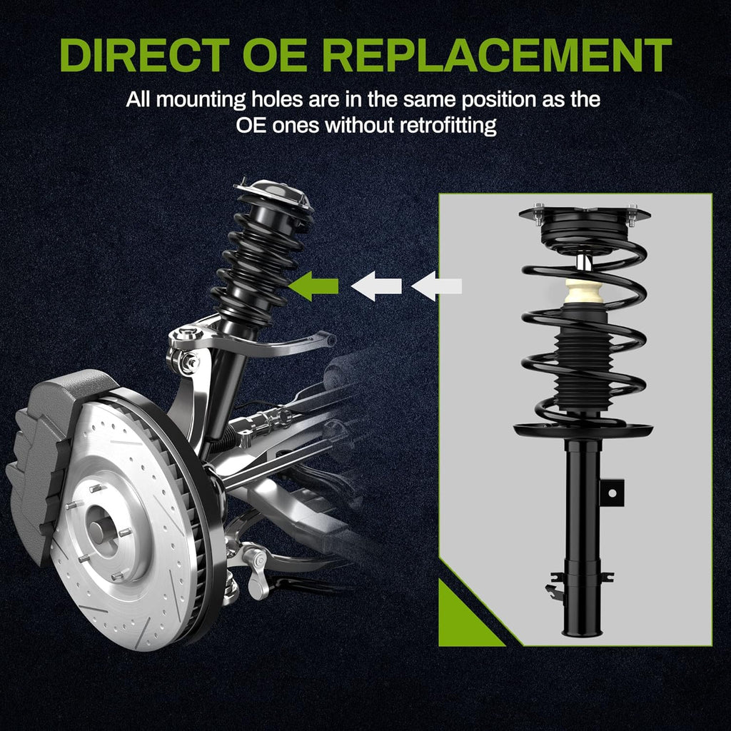 Front Complete Struts for Left & Right 2 pcs Z9894