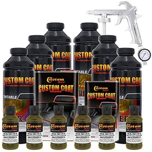 Olive Green Urethane Spray-On Truck Bed Liner U413