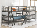 Twin L-Shaped Bunk Bed N865172