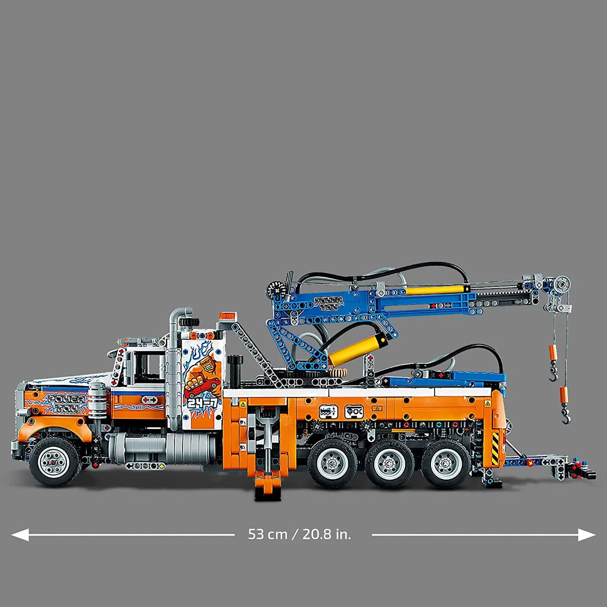 Heavy-Duty Tow Truck with Crane L84038