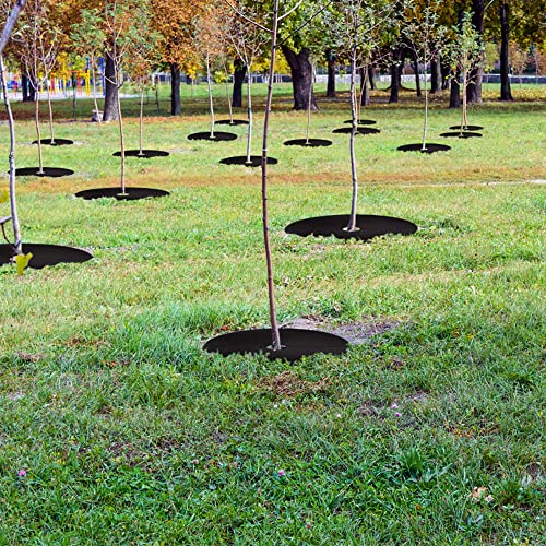 20.47 Inch Non-Woven Tree Mulch Ring (8 Pack) B44009