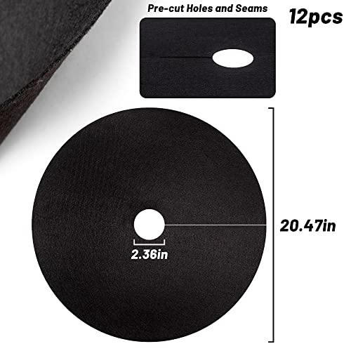 20.47 Inch Non-Woven Tree Mulch Ring (8 Pack) B44009