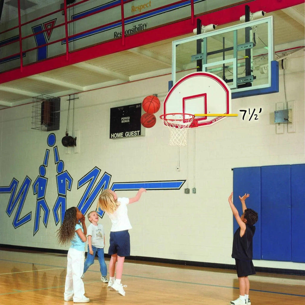 6-in-1 Adjustable Youth Basketball Goal L760619