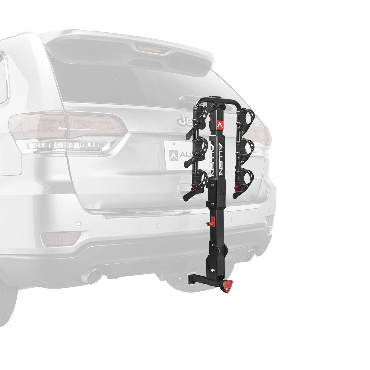 Black 3-Bike Carrier for 2 in. and 1 1/4 in. Hitch Y454760