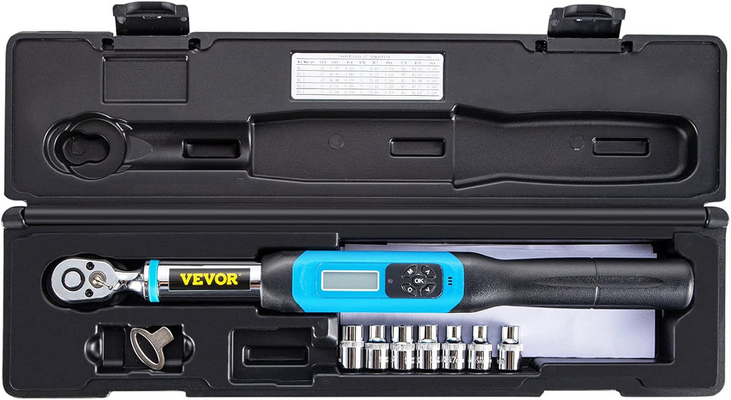 3/8 Drive Digital Torque Wrench with LED Display and Case K805