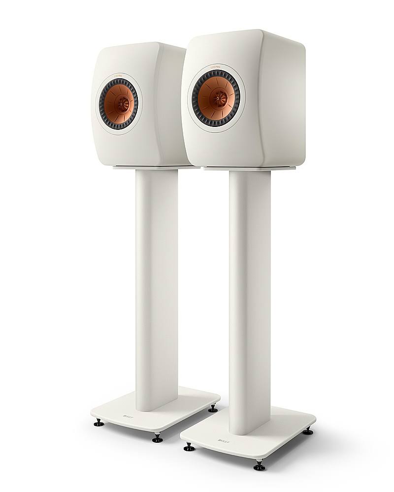 White Floor Stand Pair I747