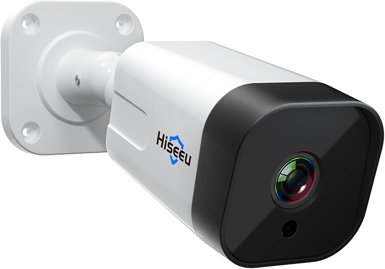 5MP PoE Security IP Camera with 2-Way Audio, 18Pcs IR LED Night Vision, IP66 Waterproof D38082