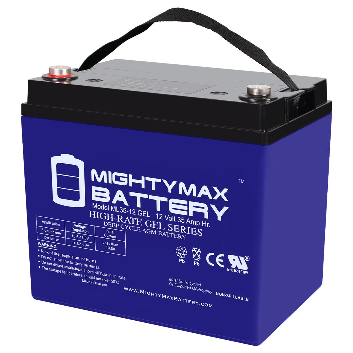 12V 35AH GEL Replacement Battery Q9902