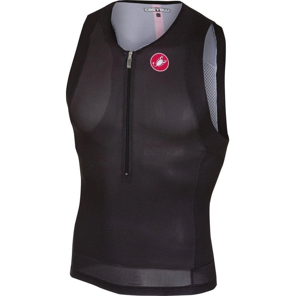 Black Tri Top Y249