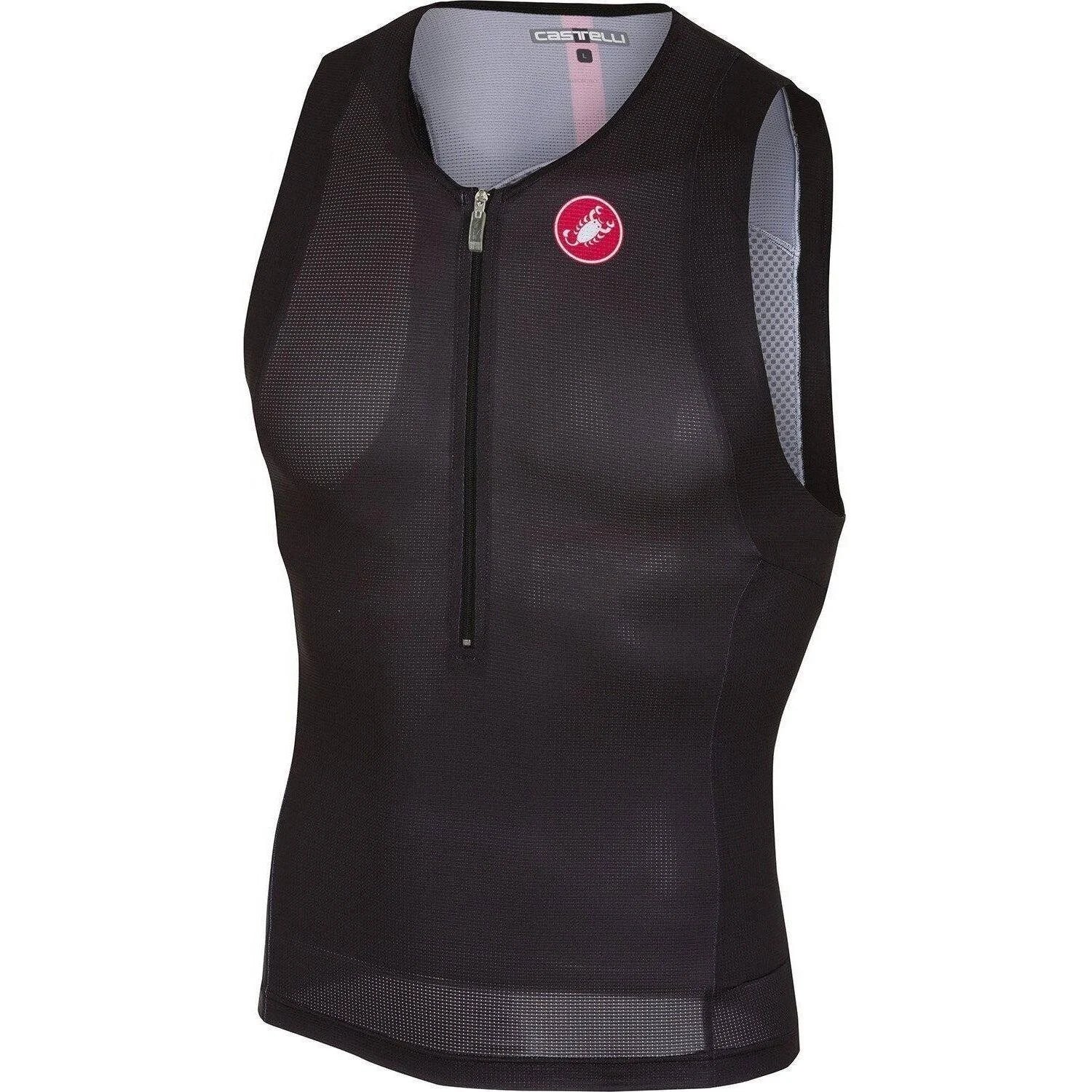 Black Tri Top Y249