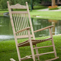 Antique White Wood Rocking Chair G9338