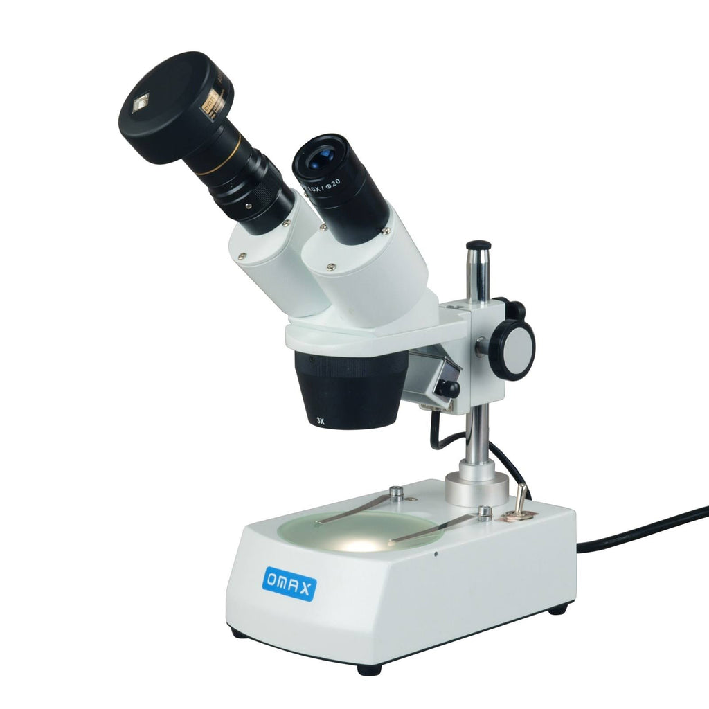 Binocular Stereo Microscope with Dual Lights and 3MP Camera W2860