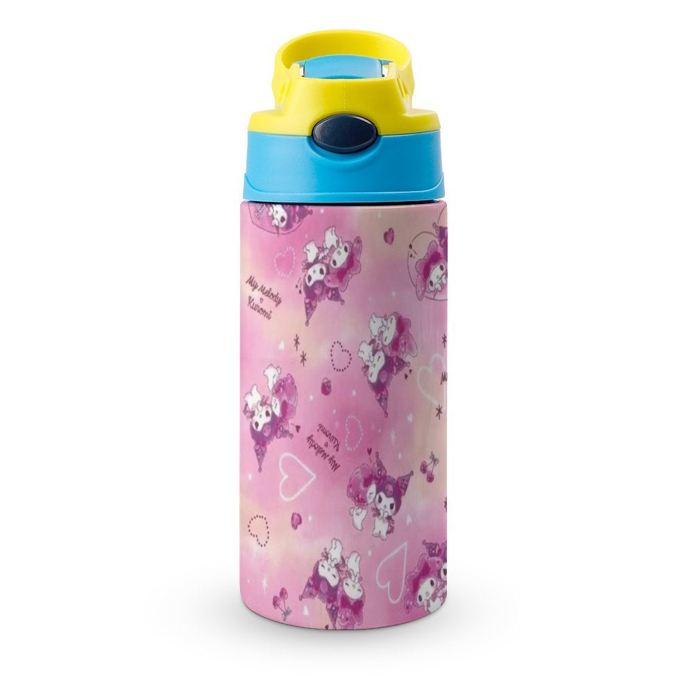 Cartoon Children's Vacuum Insulated Stainless Steel Water Bottle With Straw L581830