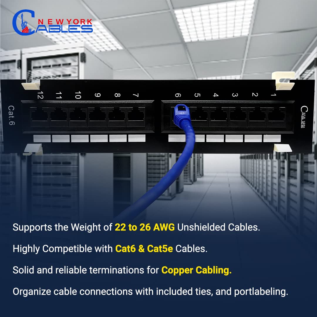 24 Port Cat6 Patch Panel F32142