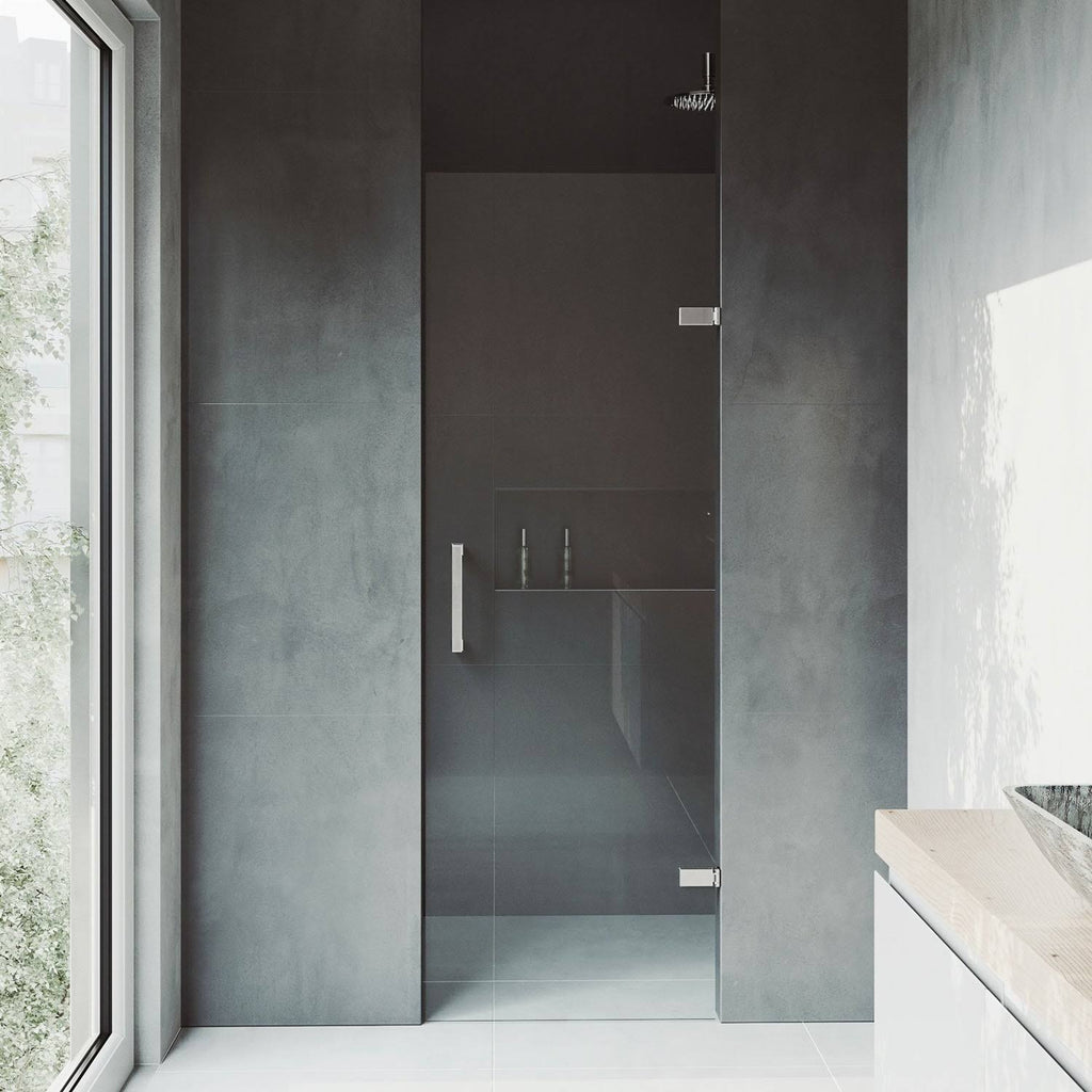 24-Inch Adjustable Frameless Shower Door G45857