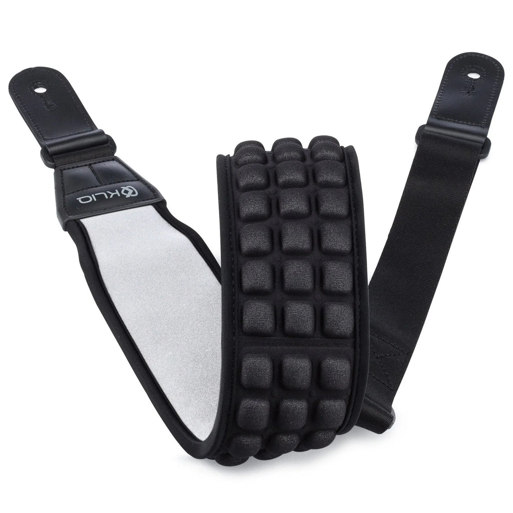 Black Neoprene Guitar Strap V8172