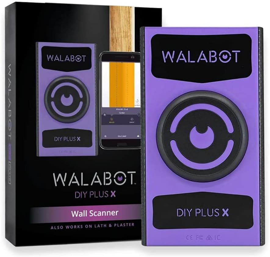Walabot DIY Plus X Visual Wall Scanner with Braided Aluminum Alloy USB-C to USB-A Cable Bundle Z944928
