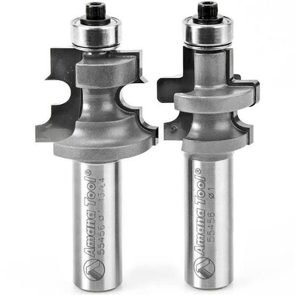 Carbide Tipped Flooring Router Bit Set with Nail Slot Y3980