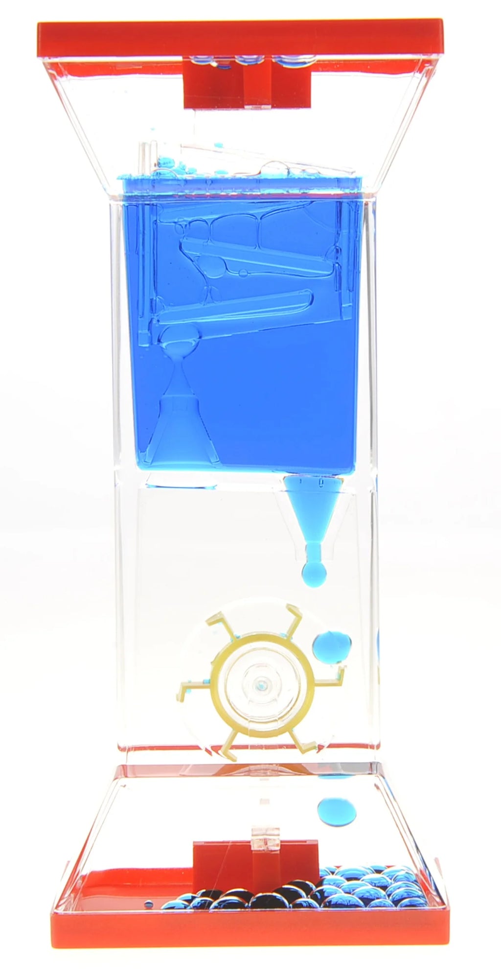 Blue Liquid Motion Bubbler I7695