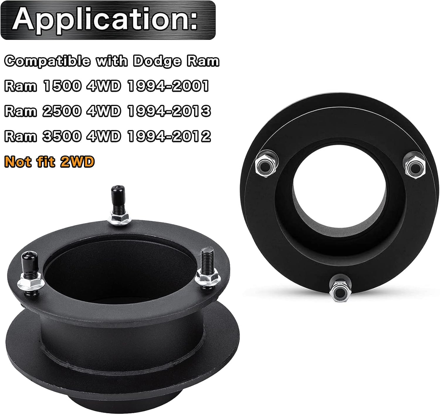 2.5" Front Leveling Lift Kits Pack of 2 H448297