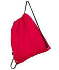 Red Polyester Drawstring Bag G56290