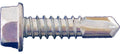 10 x 1/2 x 22 Hex Washer Head Self Drill Screws Zinc 10000ct W8424