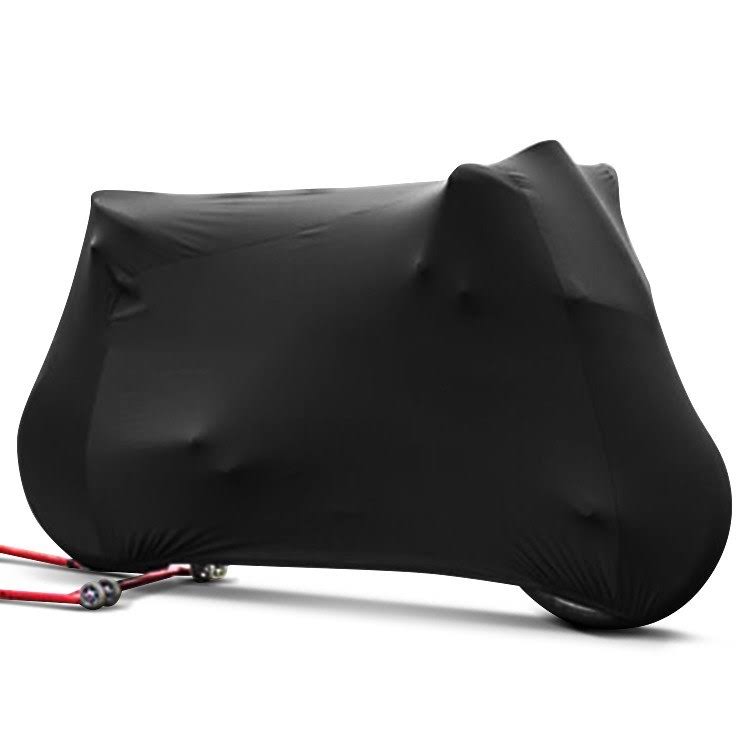 Black Motorcycle Tarpaulin Cover N67886