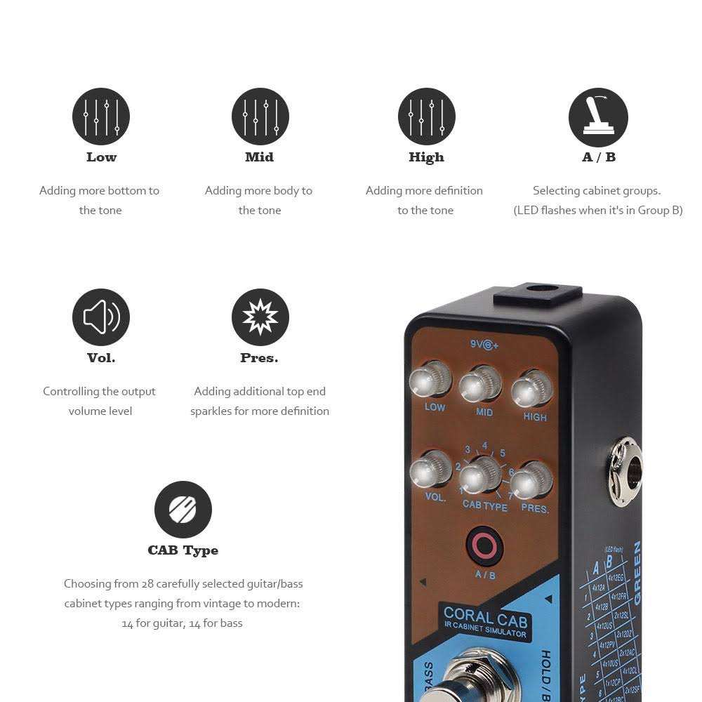 Orange Guitar Bass Cabinets Simulator H6665
